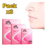 Pack X3 Respingador Nariz Corrector Nasal Instantaneo 3 Med