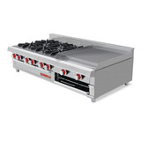 Coriat Estufa Múltiple Ec-6-grill Mesa Master E Industrial Color Gris