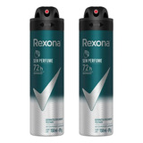 Desodorante Aero Rexona 150ml Masc Sem Perfume-kit C/2un