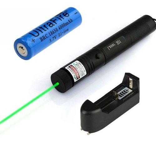 Caneta Laser Pointer Verde Ultra Forte Alcance 50km 