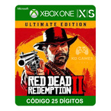 Red Dead Redemption 2 Xbox - Código 25 Dígitos