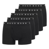 Boxer Trunk Hugo Boss Negro 5 Pack Algodón 100% Original 