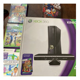 Xbox 360 S 4gb System Kinect Consola, 2controles Y 12 Juegos