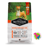 Nutrique Medium Young Adulto Perro X12kg- Huellitas Pet Shop