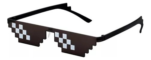Lentes Gafas De Sol Pixel  Maincraft Cotillon Fiestas 