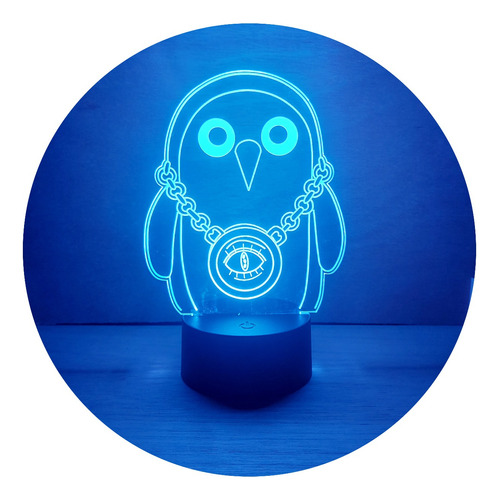 Lámpara Led Gunter Hora De Aventura Fan Art Decoración