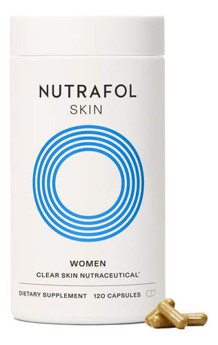 Nutrafol Suplemento Para El Acne De Piel Clara Para Mujeres,