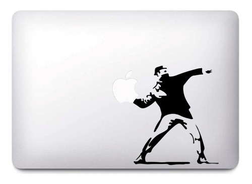 Sticker Bansky2 Macbook Laptop 