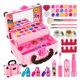 Juego De Juguetes De Maquillaje Para Niñas Con Esmalte De Uñ