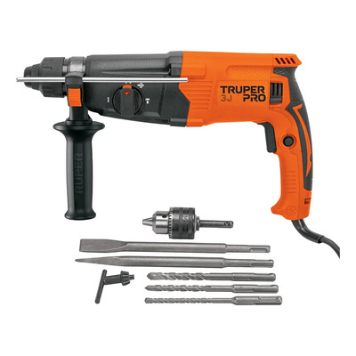 Rotomartillo SDS\u002Fdestornillador 3.2 J, 800W, TRUPER ROEL-30A | Meses sin interés