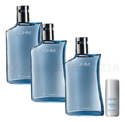 Set Ohm Parfum X3 Und Gratis Desodorant - mL a $350