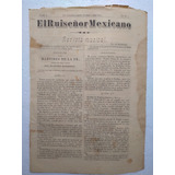 El Ruiseñor Mexicano, Obra Antigua De Opera 1881 Guadalajara