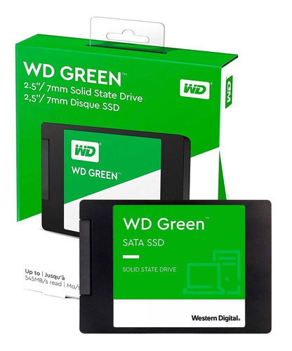 Disco Ssd Western Digital Wd Green Wds240g3g0a 240gb Verde