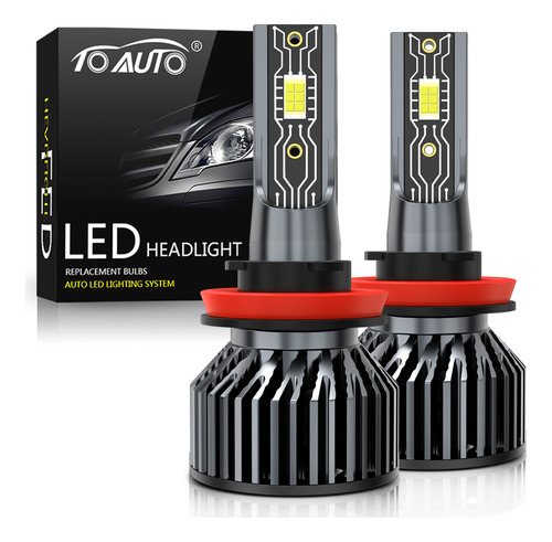 Kit De Faros Led H1 H7 H11 9005 9006 9012 Canbus 60000lm Csp