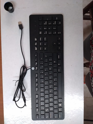 Teclado Hp Original Para Pc Usb Teclas Suaves Tipo Chicle