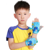 Guantes Para Niños Proteccion Bicicleta 1par Colores Diseños