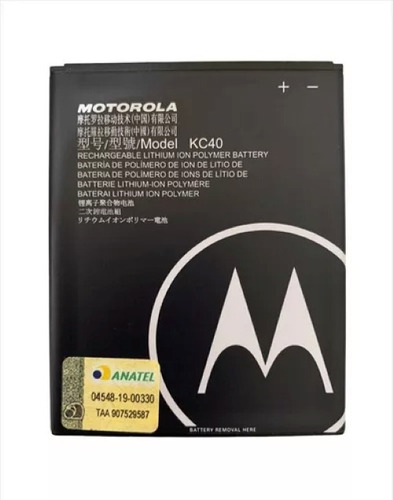 Ba.te.ra Moto E6 Plus Xt2025 - Modl: Kc40 Original