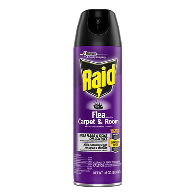 Raid Pulgas Y Garrapatas Aerosol De Contacto Americano | MercadoLibre
