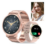 Reloj Inteligente Mujer Impermeable Amoled Llamada Bluetooth