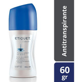 Etiquet Men Antitranspirante Clásico, 60 Gr Fragancia Clásico