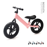 Bicicleta De Equilibrio Para Niños Ajustable Sin Pedales 
