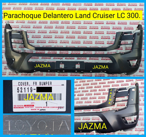 Parachoque Delantero Land Cruiser Lc 300 2021 2022 Foto 3
