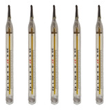 Termómetro Portátil Para Axilas, Termómetro De Mercurio, 5 P