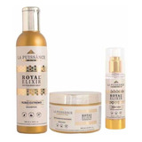 La Puissance Kit Royal Elixir Gold Shampoo, Mascara, Serum