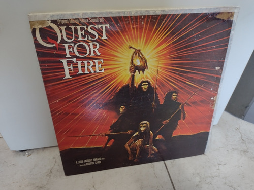  Vinil/lp - Quest For Fire ( Soundtrack) Usa - Ler Descrição