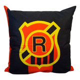 Cojín Almohada Felpa Rangers De Talca 45 X 45 Cm Rojinegro