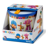 Brinquedo Infantil Tambor Turma Do Pocoyo Azul - Cardoso