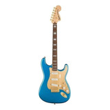 Squier 40th Anniversary Stratocaster, Gold Edition, Blue