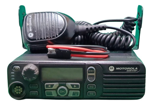 Rádio Motorola Dgm6100+ Vhf Completo