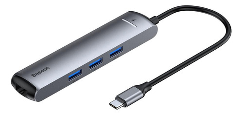 Hub Usb C Adaptador Usb 3.0 X 3 / Hdmi / Usb C Pd / Baseus