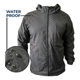 Chaqueta Corta Viento Hombre Impermeable Con Micropolar