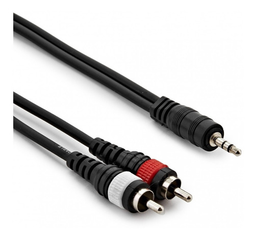 Cable Mini-plug De 3,5 Mm Estéreo A 2 Rca De 5 Mts E-sound