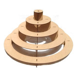 2 Pack Base Piramide Cup Cakes Circular Mesa De Dulces 