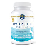 Nordic Naturals Omega-3 Pet, Sin Sabor, 90 Geles Blandos, 33