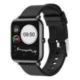 Smartwatch P22 Reloj Inteligente Bluetooth Pantalla Tactil Malla Negro Diseño De La Malla Deportiva