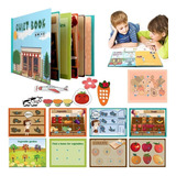 Libro De Regalo Libro Interactivo Montessori Quiet Para Niño