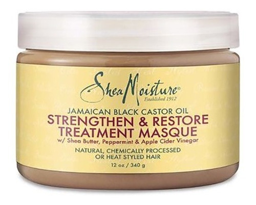 Shea Moisture Mascarilla Reparador Jamaican Black Castor Oil