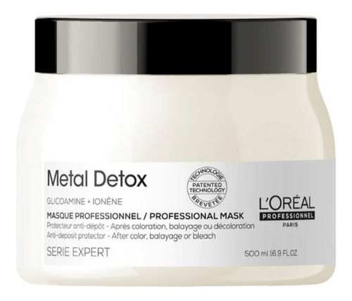 Mascara L'oréal Professionnel Metal Detox 500ml 