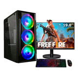 Pc Gamer I5 8gb Ssd 120gb Teclado Monitor Mouse Gamer