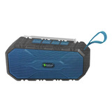 Bocina Parlante Mi Portable Bluetooth Speaker Radio Nr9901 Color Azul