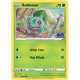 Bulbasaur Pokémon Tcg Go Carta Original 