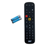 Controle Remoto Sky Ul2u + Pilha Receptores Original Oferta.