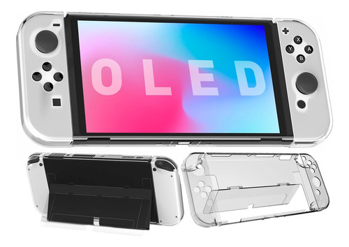 Acrílico Protector Transparente Para Nintendo Switch Oled +