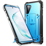 Funda Para Samsung Galaxy Note 10, Azul/resistente/soporte