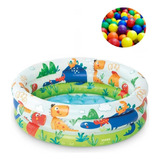 Piscina Infantil  Bebe Ursinho 28l Intex + 50 Bolinhas