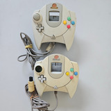 (defeito) 2x Controle Original Sega Dreamcast